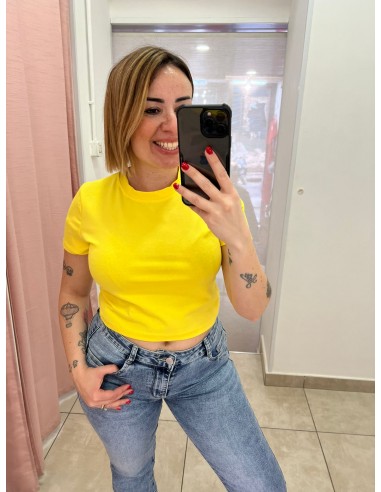 Shirt Corta gialla