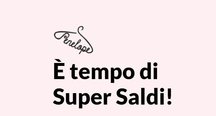 È tempo di super saldi da Penelope!
