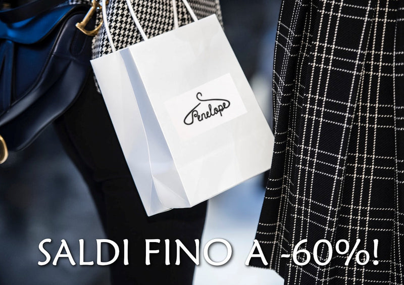 Da Penelope tanti capi scontati fino al 60%!