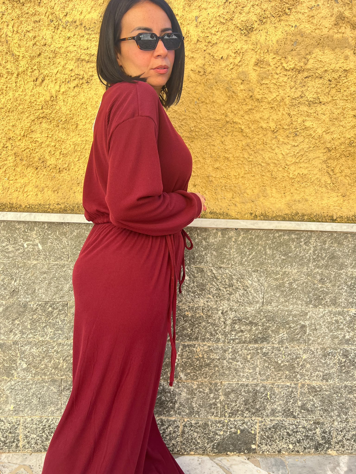 Maglia Juli Costine Bordeaux 488