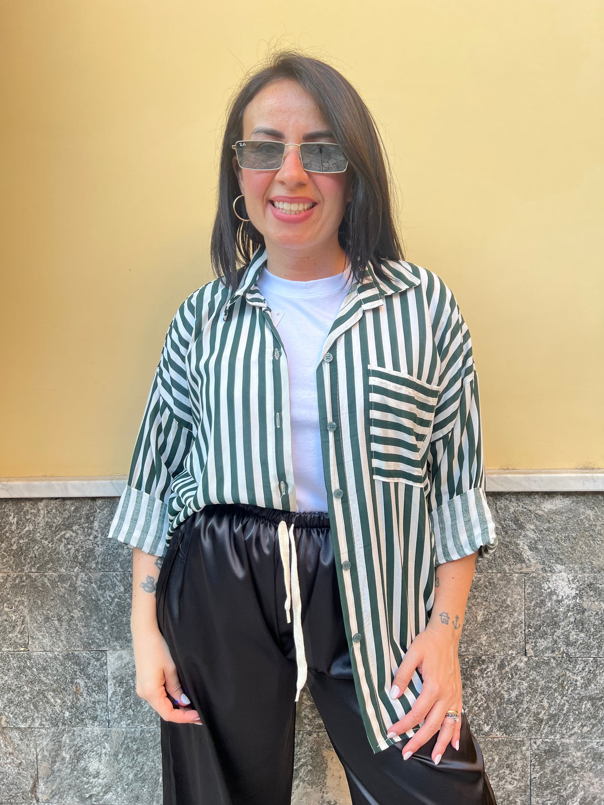 Camicia Ufficio Verde Bosco 65793