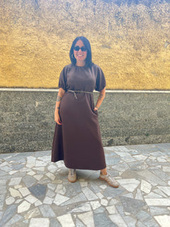 Abito Silvia951159 Marrone