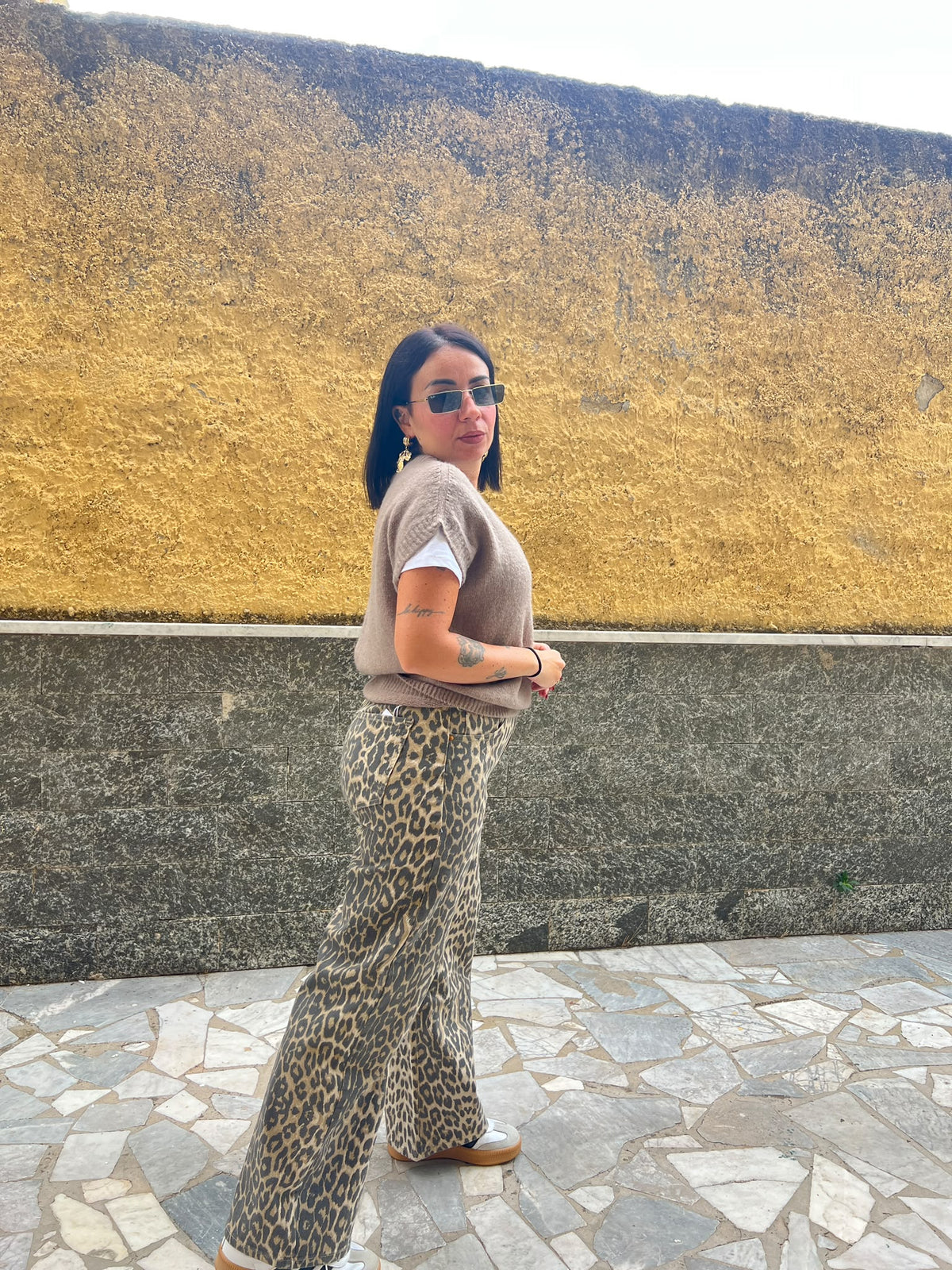 Jeans animalier8976