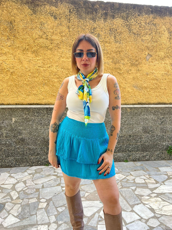 Gonna Balza Turchese