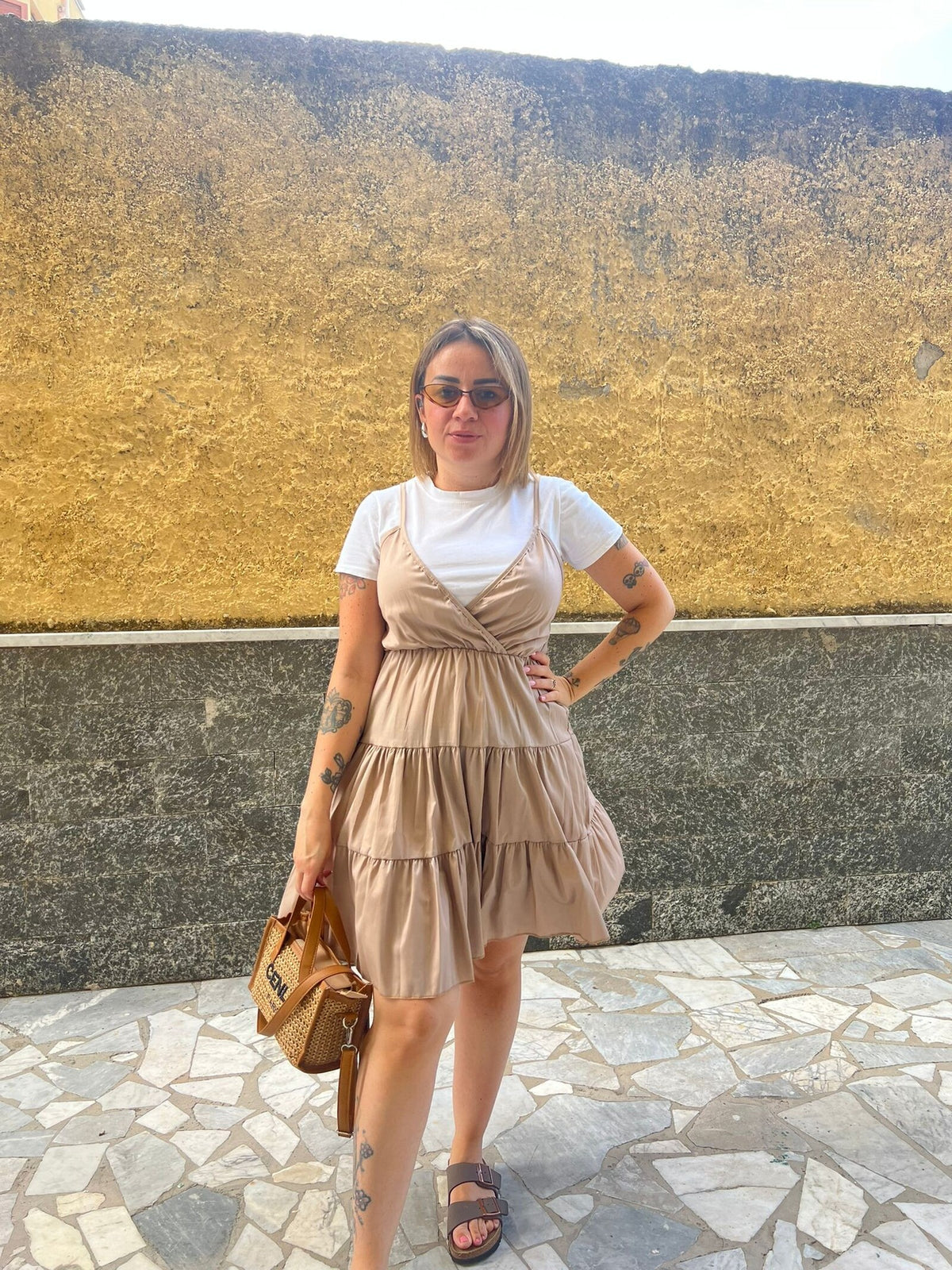 Abito Claudia Sabbia