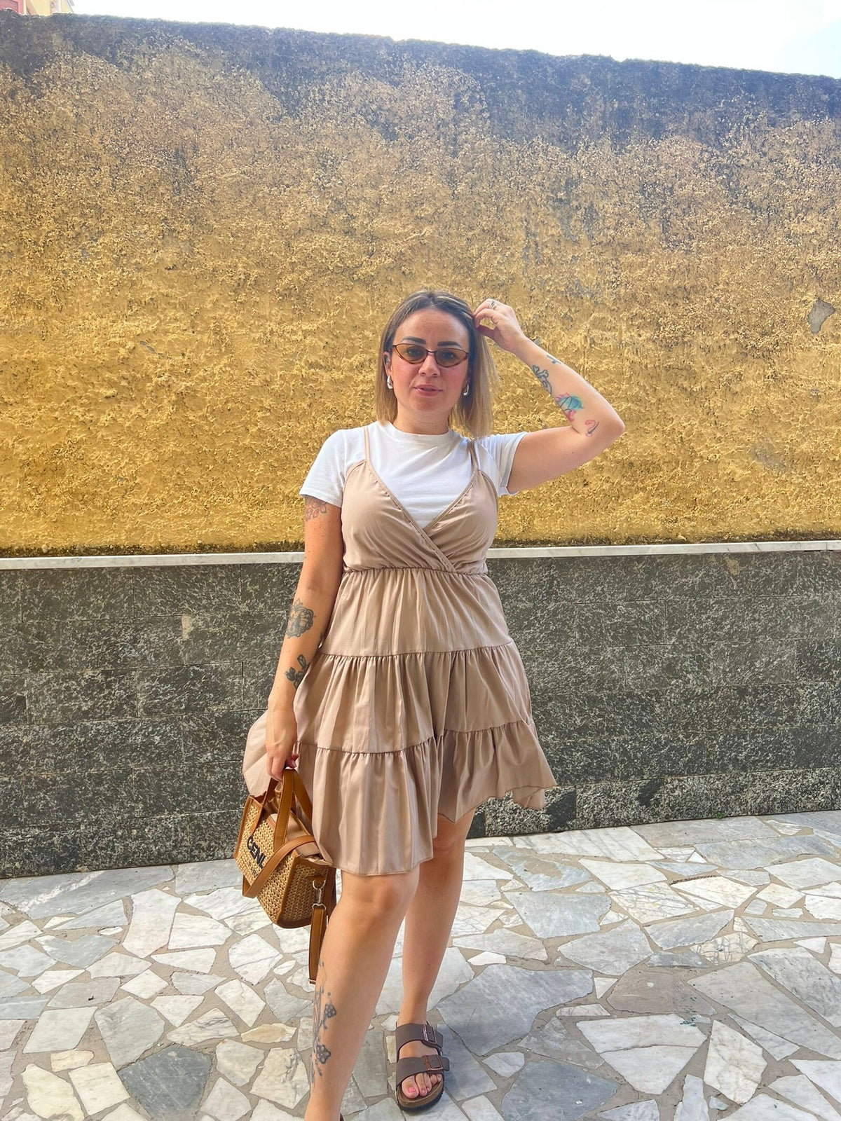 Abito Claudia Sabbia