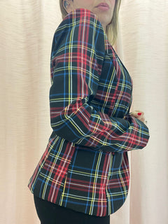 Giacca Slim Scozzese