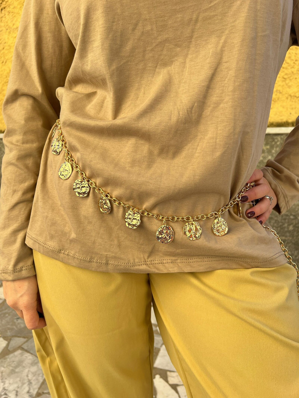 Cintura Ciondoli Oro  35427