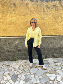 Camicia Basic Gialla