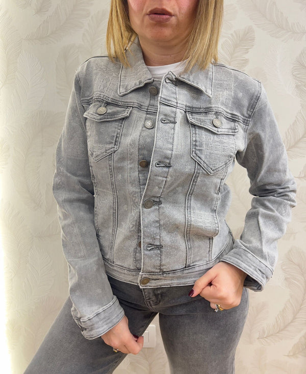 Giubbino jeans grigio 55/671