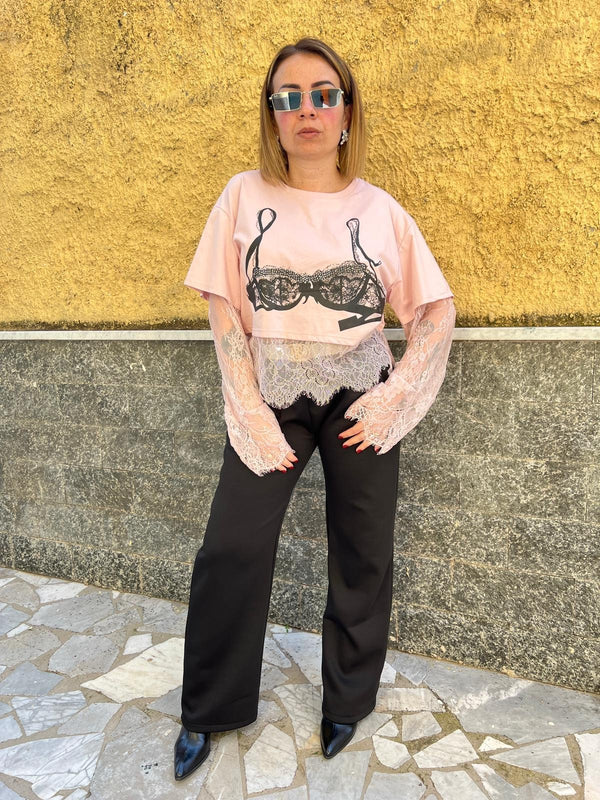 Pantaloni Bb Neri
