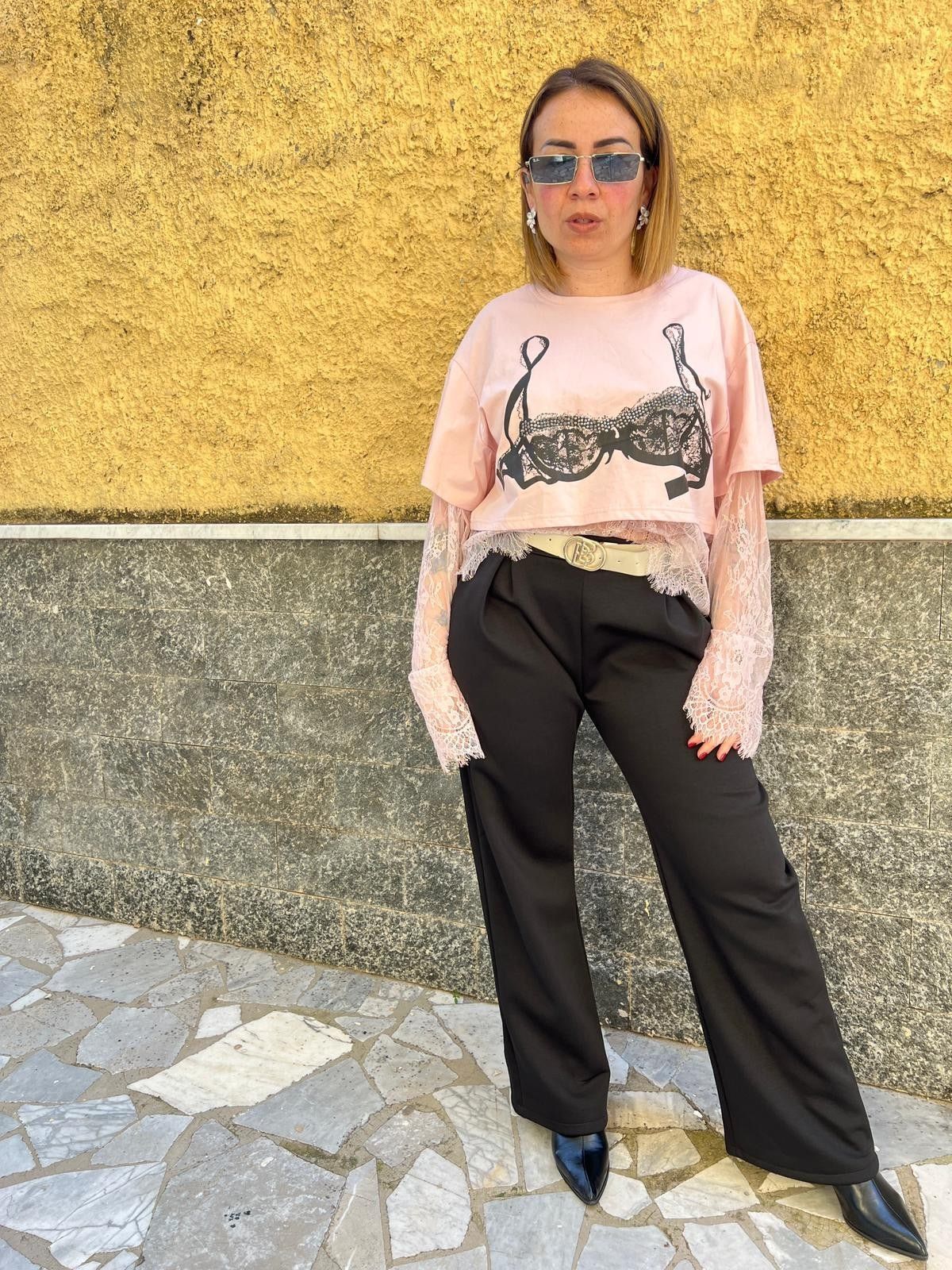 Pantaloni Bb Neri