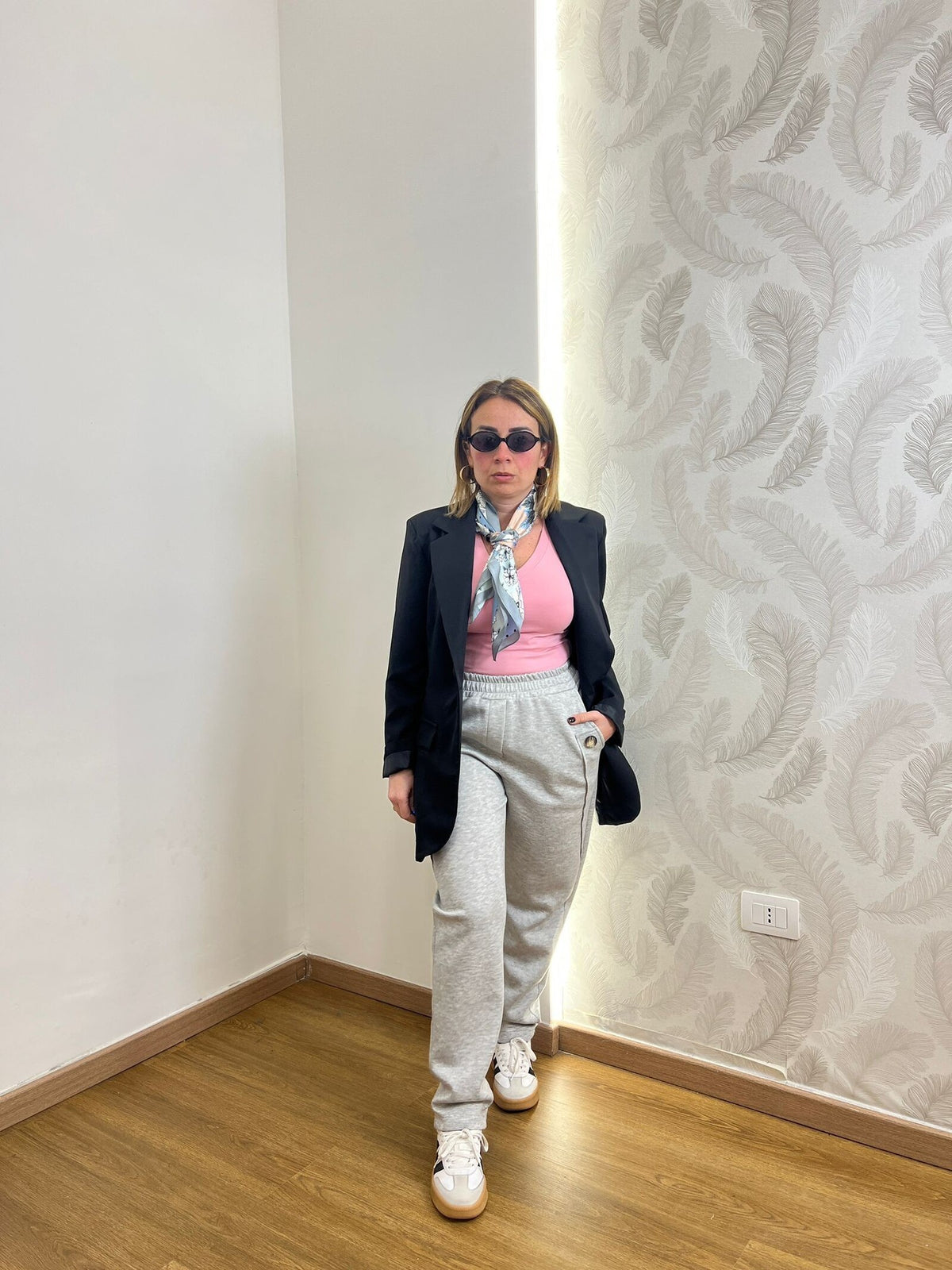 Pantaloni Neoprene Grigio