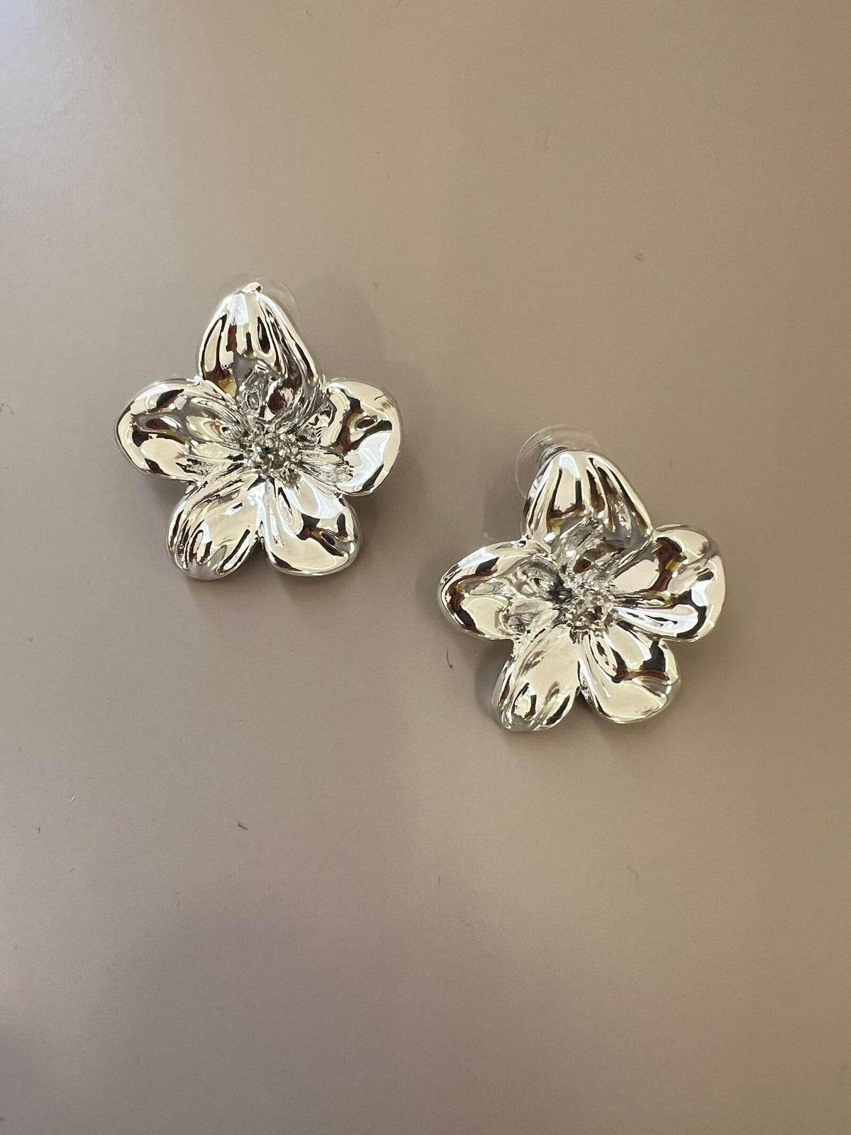 Orecchini Fiore Argento