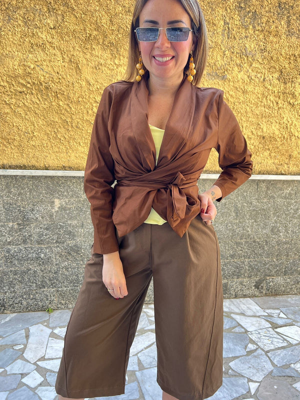 Camicia/ Kaftano Tabacco 65793