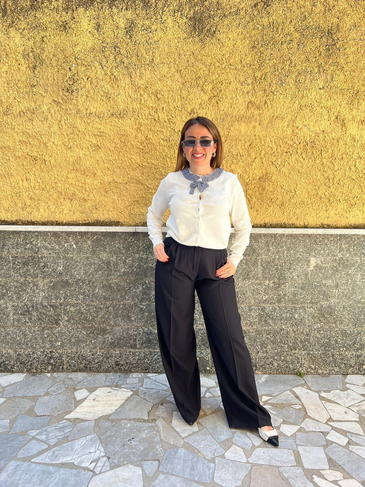 Pantaloni Palazzo Neri 75915