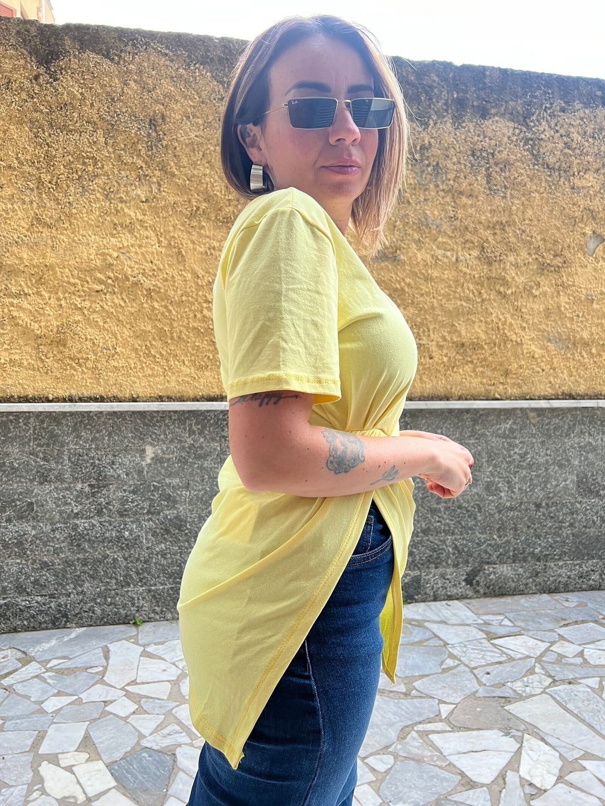Shirt Piega Gialla