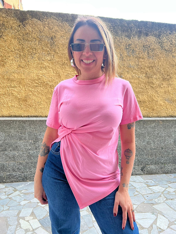 Shirt Piega Rosa