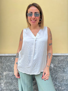Canotta Satin Sabbia  55671