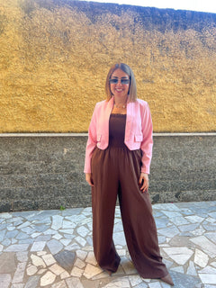 Giacca Corta Rosa
