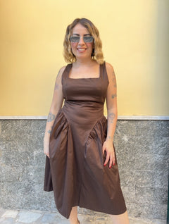 Abito Merilyn Marrone 851037
