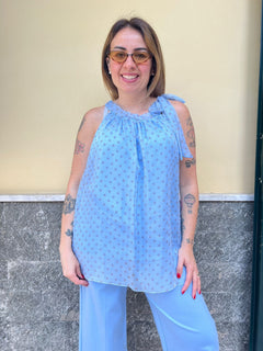 Top Fiocco Celeste 55671