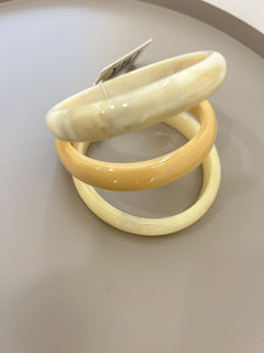 Tris Bracciali Beige 33402