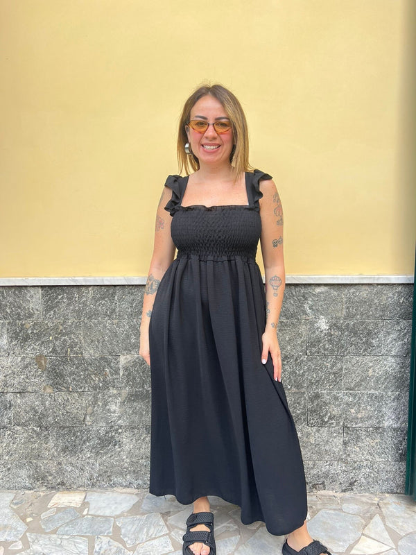Abito Fru Fru Nero