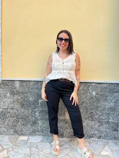 Pantaloni Carol Nero