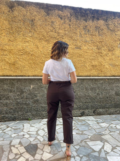 Pantaloni Carol Marroni