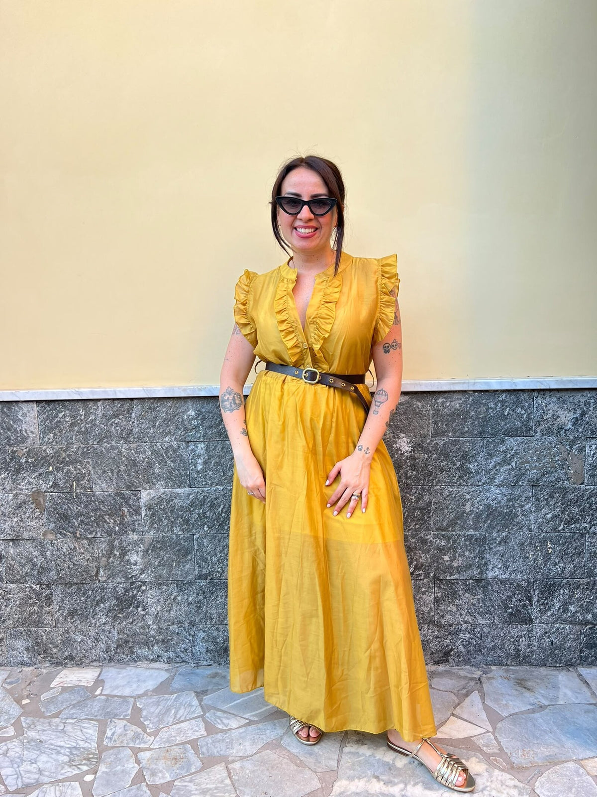 Abito Cristina Ocra 12501525
