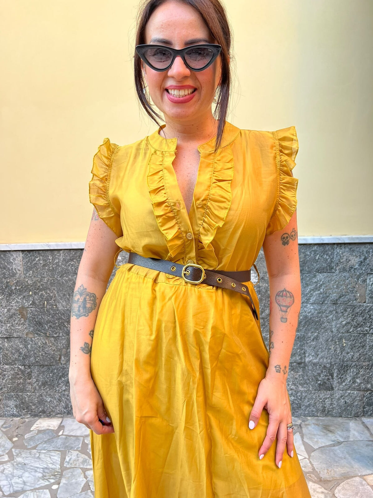 Abito Cristina Ocra 12501525