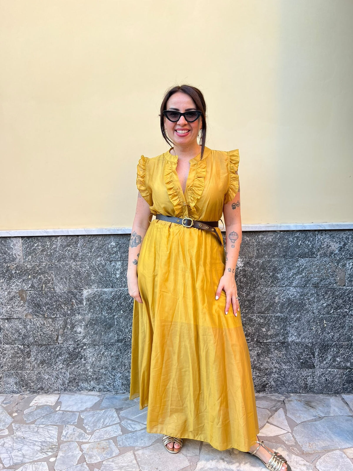 Abito Cristina Ocra 12501525