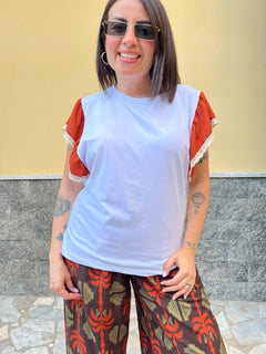 Shirt Volant Mattone