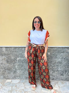 Shirt Volant Mattone