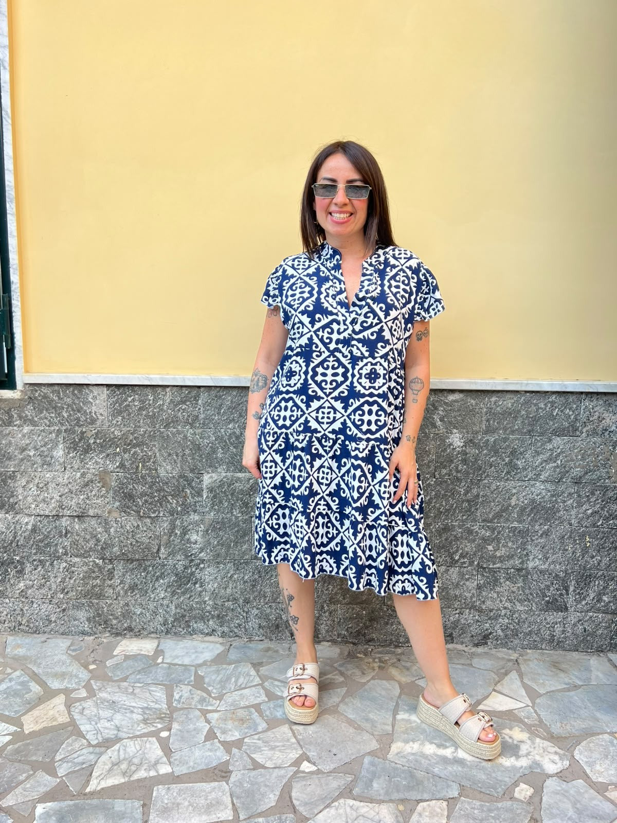 Abito Firenze 7854 Blu