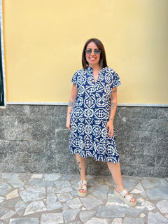 Abito Firenze 7854 Blu