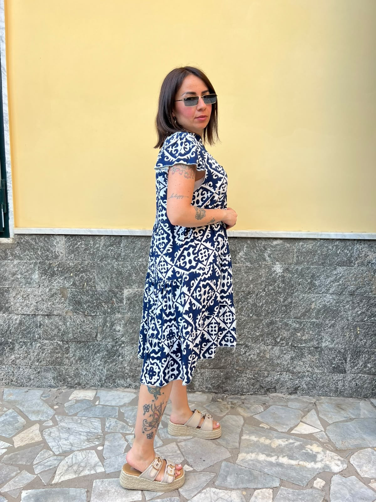 Abito Firenze 7854 Blu