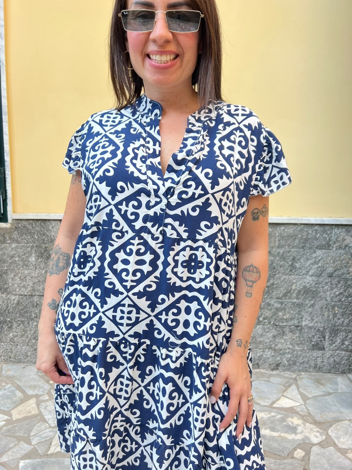 Abito Firenze 7854 Blu