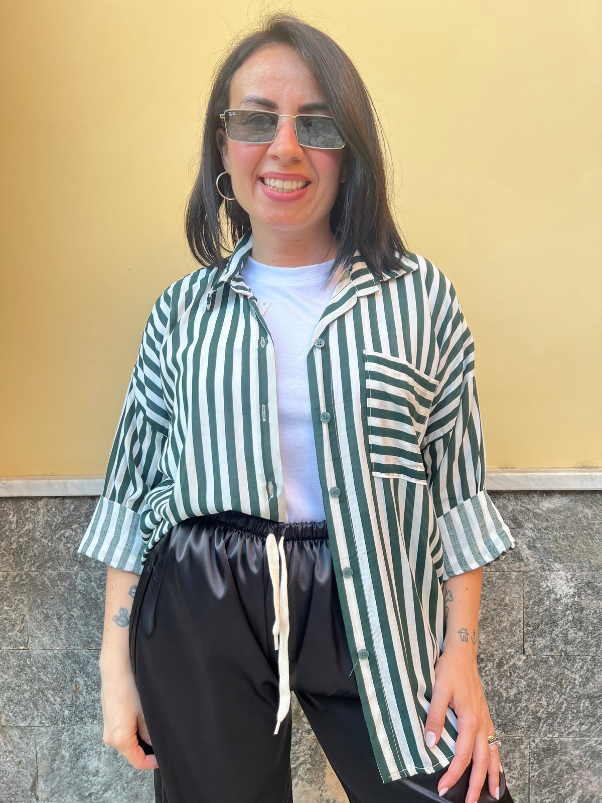 Camicia Ufficio Verde Bosco 65793