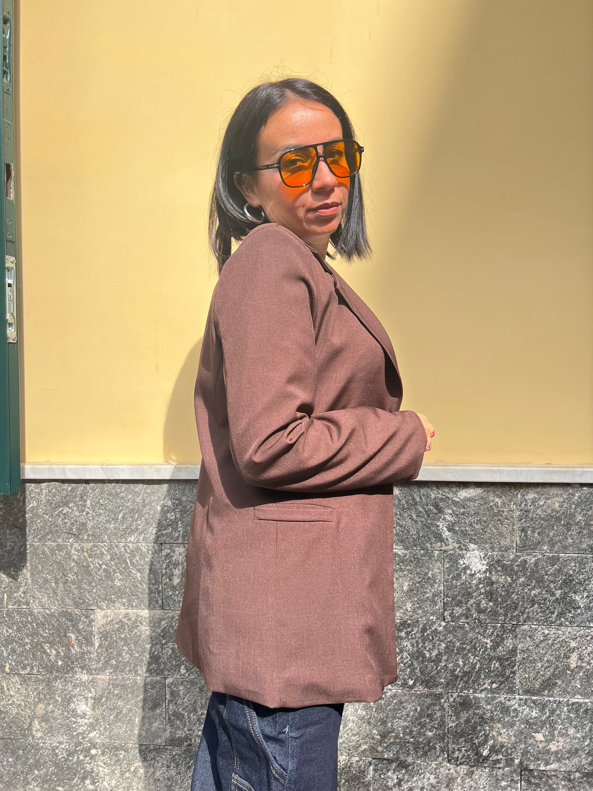 Giacca Giulia Marrone