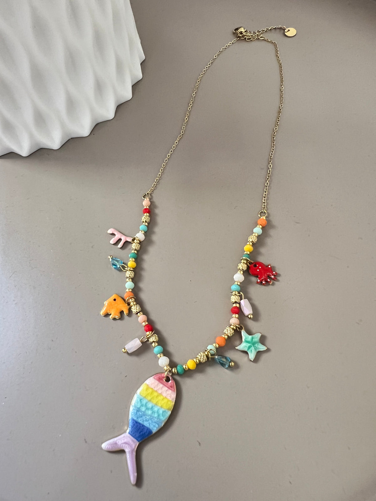 Collana Pesciolino Multicolor 35427