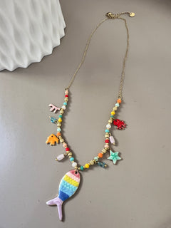 Collana Pesciolino Multicolor 35427