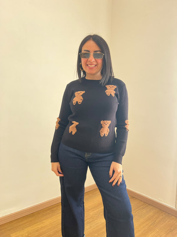 Pull teddy Nero 72878
