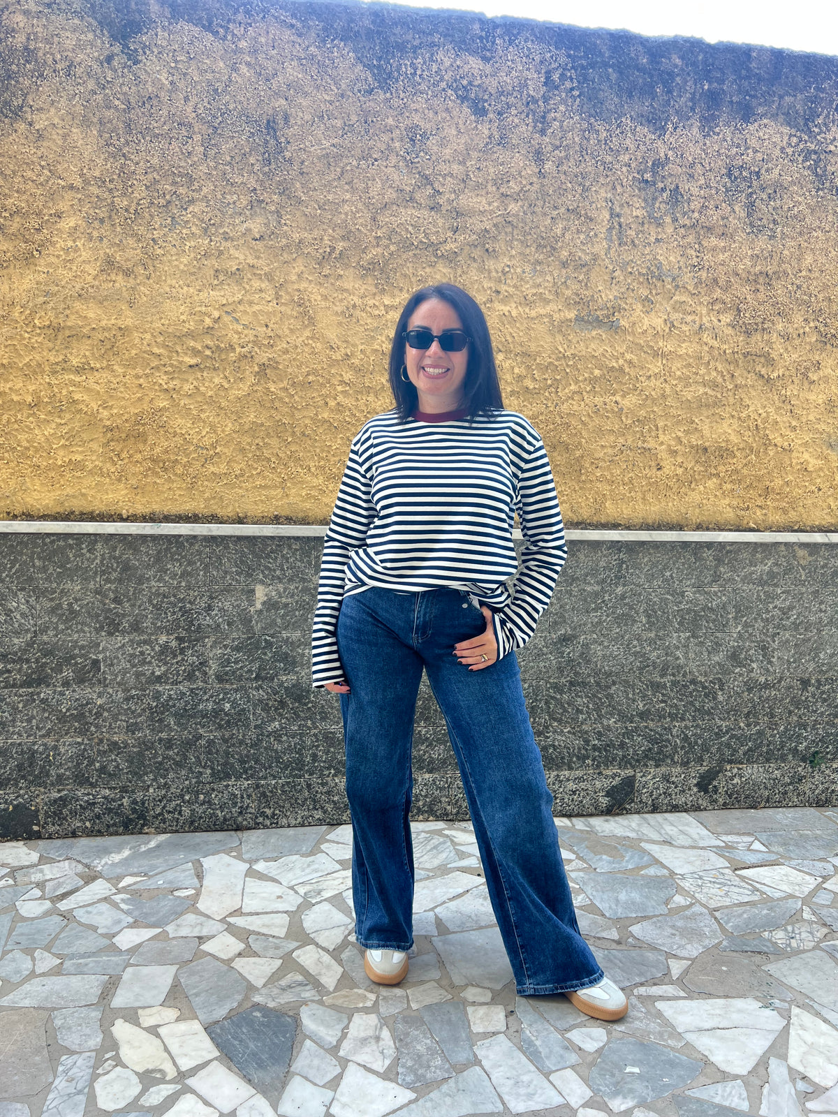 Jeans palazzo T3238976