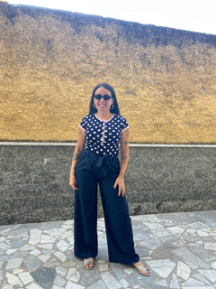 Pantaloni Fiocco Blu