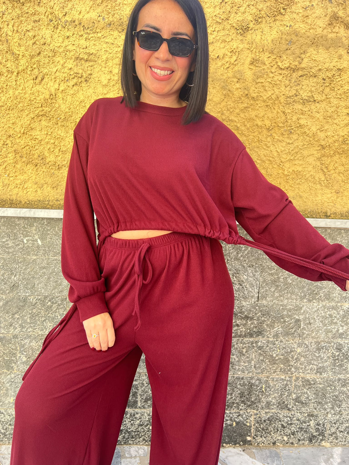 Maglia Juli Costine Bordeaux 488