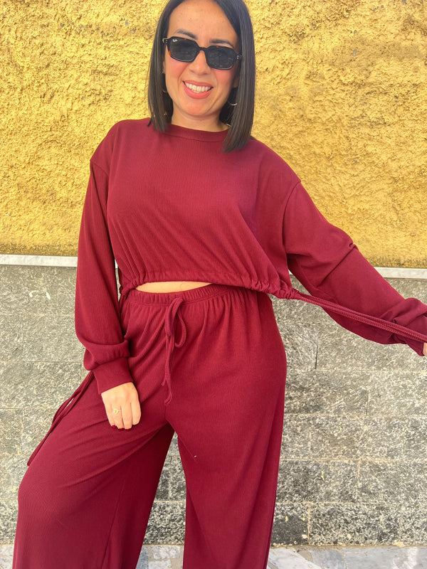 Maglia Juli Costine Bordeaux 488