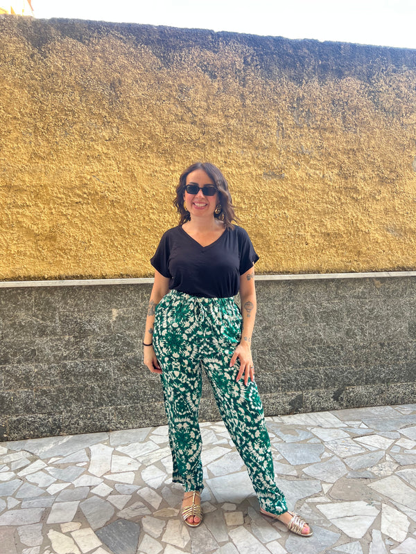 Pantaloni Fantasia PROMO Verde