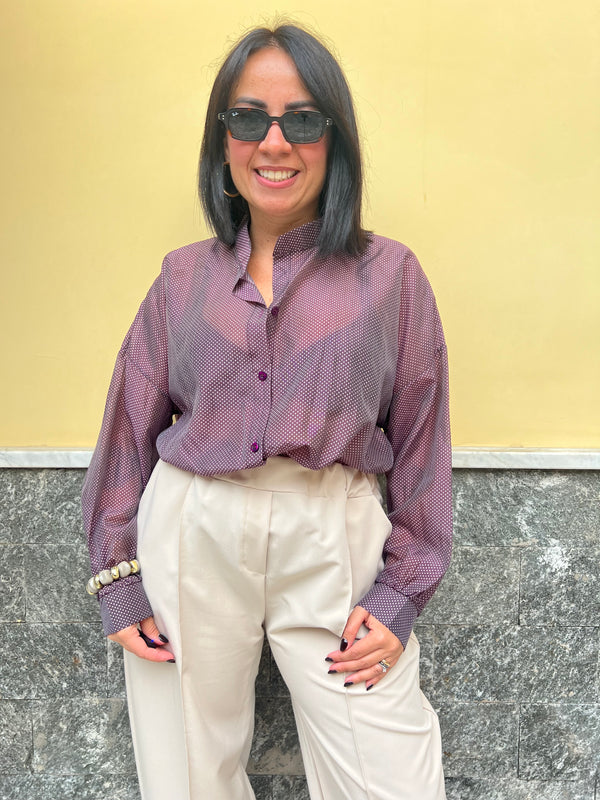 Camicia pois Melanzana 101220
